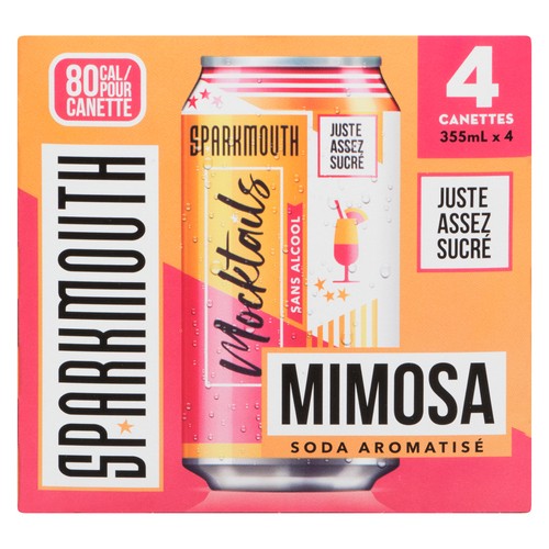 Sparkmouth Mimosa Mocktail 4 x 355 ml (cans)
