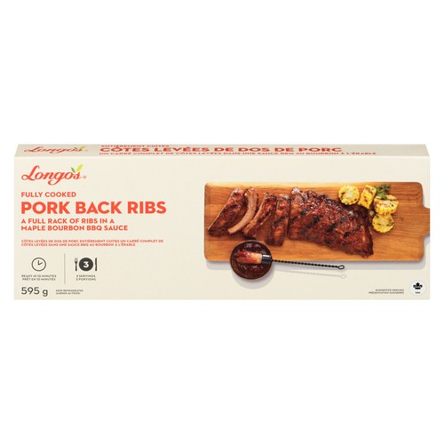 Longo's Pork Back Ribs 595 g