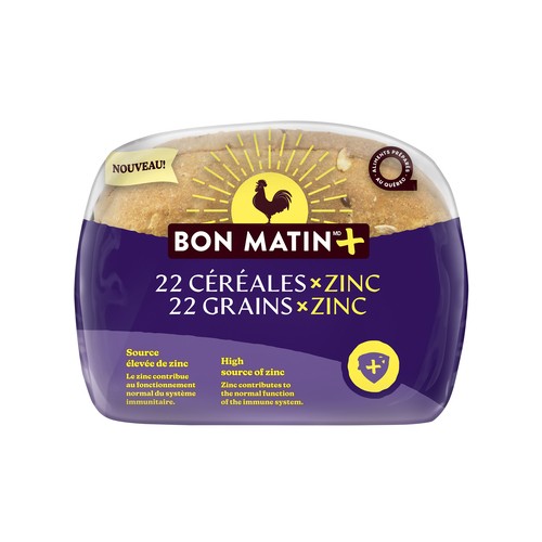 Bon Matin Plus Bread 22 Grains x Zinc 600 g