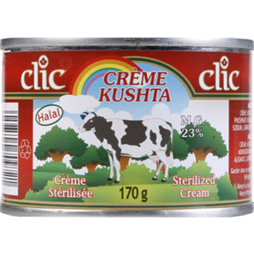 Clic Halal Cream Kushta 170 g