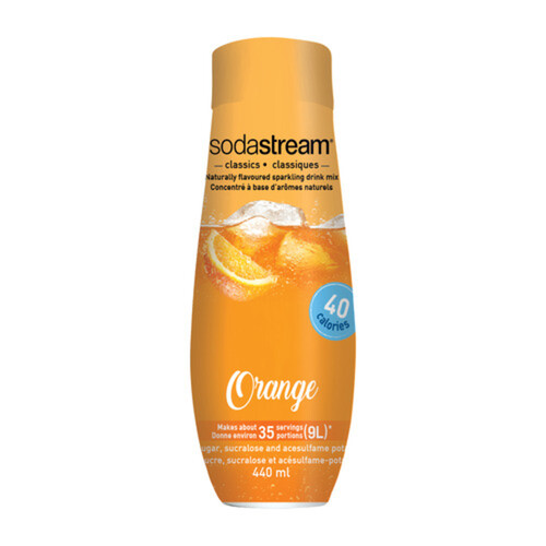 SodaStream Drink Mix Fountain Style Sparkling Orange 440 ml