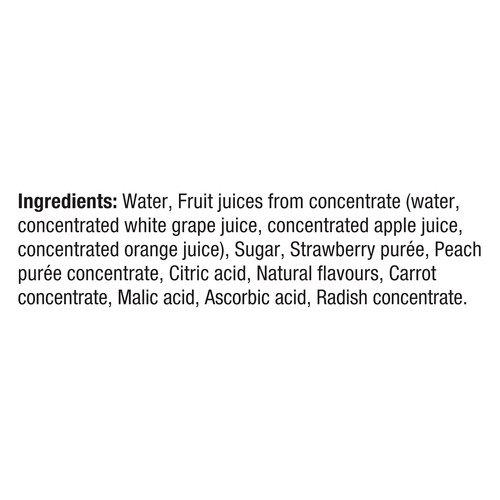 Tropicana Refreshers Strawberry Peach 1.36 L