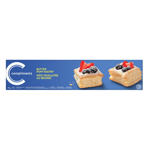 Compliments Butter Puff Pastry 454 g (frozen)