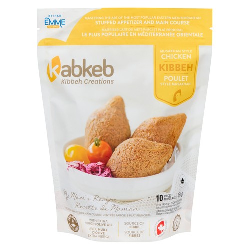 Kabkeb Frozen Chicken Kibbeh Musakhan Style 454 g
