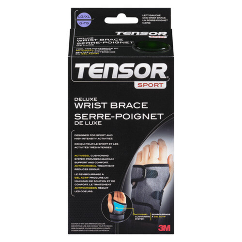 Tensor Antimicro Sport Left Wrist Brace Large/Extra Large 1 EA