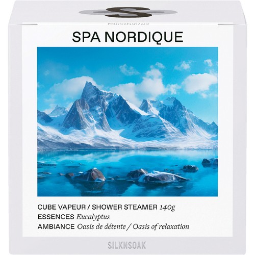 SilkNSoak Shower Streamer Cube Nordic SPA 140 g