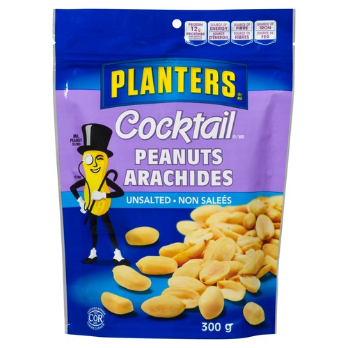 Planters Peanuts Unsalted 300 g