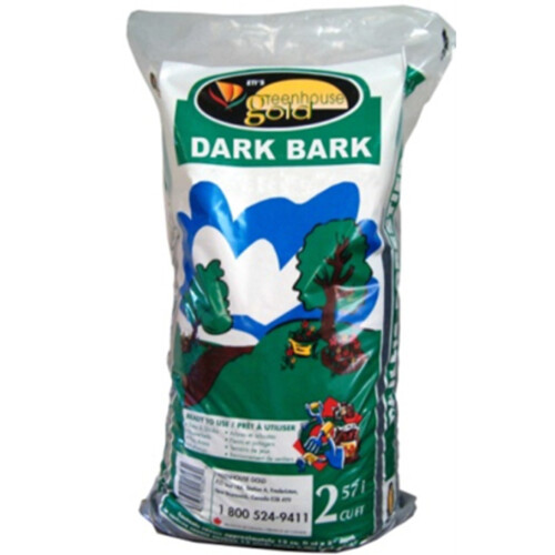 Greenhouse Gold Dark Bark Mulch 57 L
