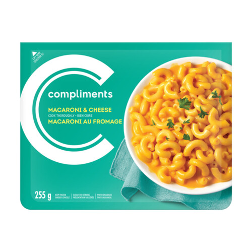 Compliments Frozen Entree Macaroni And Cheese 255 g