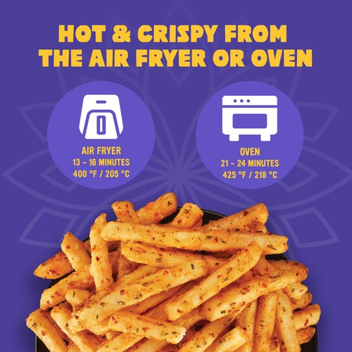 McCain Frozen Fries Masala 650 g