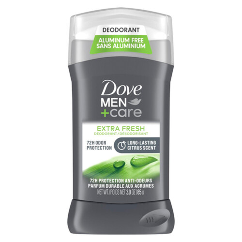 Dove Men+Care Deodorant Stick Aluminum-Free Extra Fresh 85 g