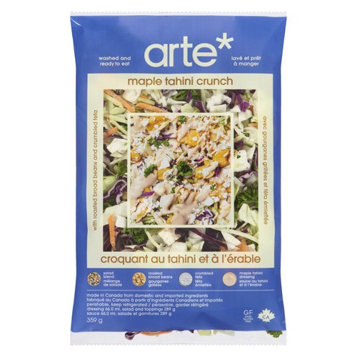 Arte* Maple Tahini Crunch with Roasted Broad Beans and Crumbled Feta 359 g