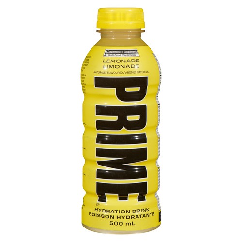 Prime Hydration Drink Lemonade 500 ml (bottle)