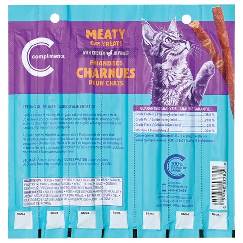 Compliments Meaty Cat Treats With Chicken 35 g