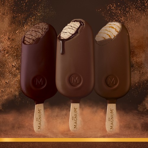 Magnum Ice Cream Dark Chocolate Truffle 3 x 90 ml Bars