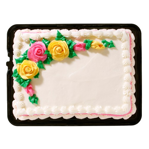 Celebration Cake White 1/4 Slab 2.65 kg (frozen)