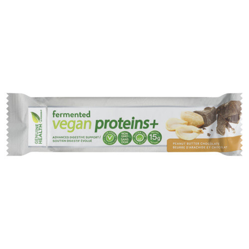Genuine Health Vegan Fermented Protein Bar Peanut Butter Chocolate 55 g