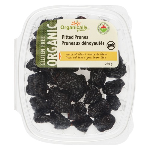 Johnvince Foods Organic Pitted Prunes 250 g