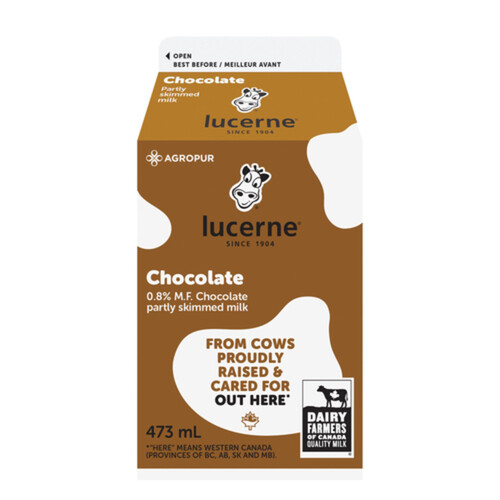 Lucerne 1% Chocolate Milk 473 ml