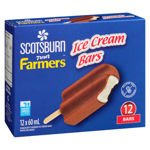 Scotsburn Joins Farmers Ice Cream Bar Vanilla 720 ml