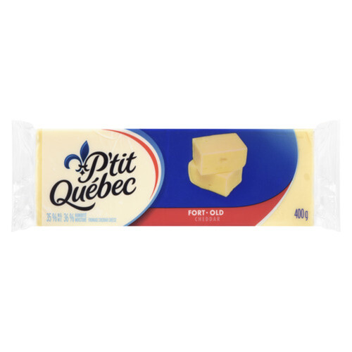 P'tit Quebec Cheese Old White Cheddar 400 g