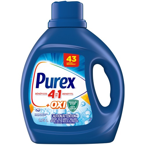Purex 4 in 1 + Oxi Concentrated Detergent 1.75 L
