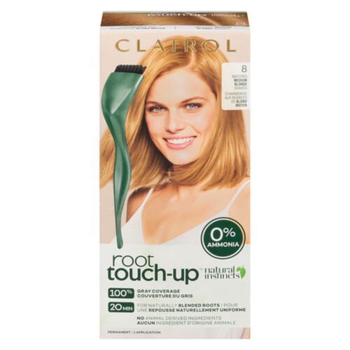 Clairol Natural Instincts Root Touch Up Kit 8 Medium Blonde 1 EA