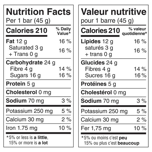Lärabar Energy Bar Peanut Butter Chocolate Chip 5 x 45 g