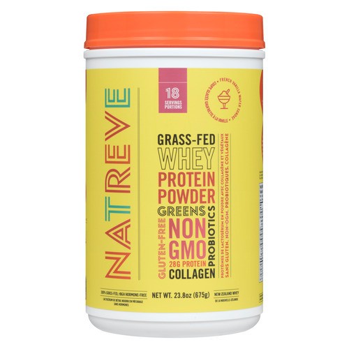 Natreve Gluten-Free Supplements Whey Nutritional French Vanilla Wafer 675 g