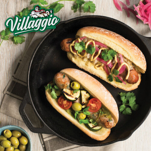 Villaggio Sausage Buns Extra Soft Toscana 6 x 71 g