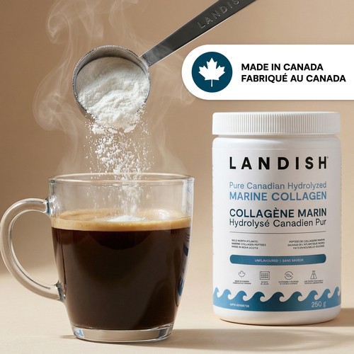 Landish Marine Collagen Pure Canadian Hydrolyzed Flavourless 250 g