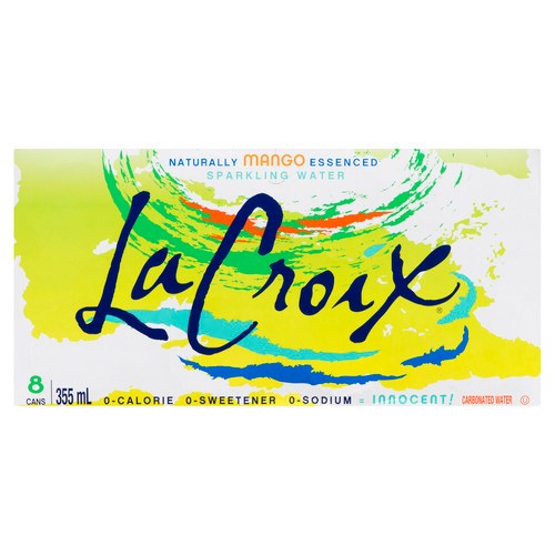 La Croix Sparkling Water Mango 8 x 355 ml (cans)