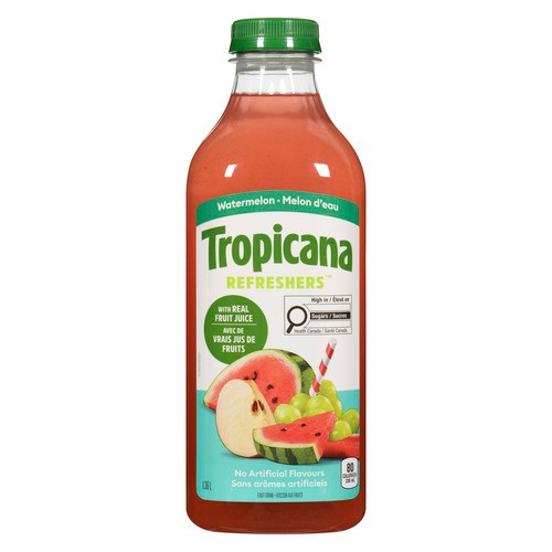 Tropicana Refreshers Juice Watermelon 1.36 L (bottle)