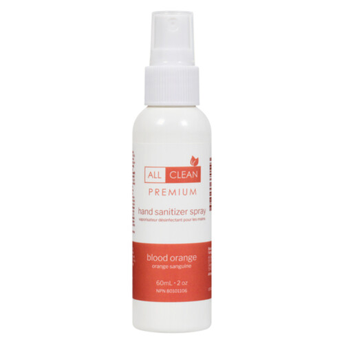 All Clean Hand Sanitizer Spray Blood Orange 60 ml