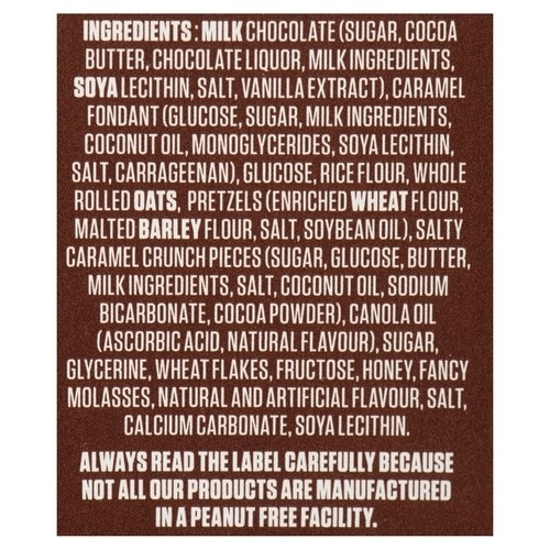 Leclerc Chocomax Nut free Granola Bars Caramel Pretzel 5 x 175 g
