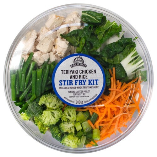 Farm Boy Stir Fry Teriyaki Chicken & Rice Kit 810 g