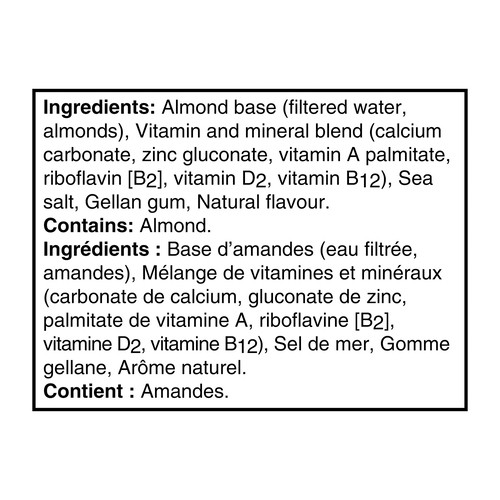 Silk Dairy-Free Almond Beverage Unsweetened Vanilla 1.89 L