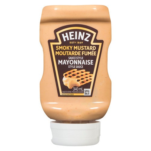 Heinz Mayonnaise Style Sauce Smoky Mustard 340 ml