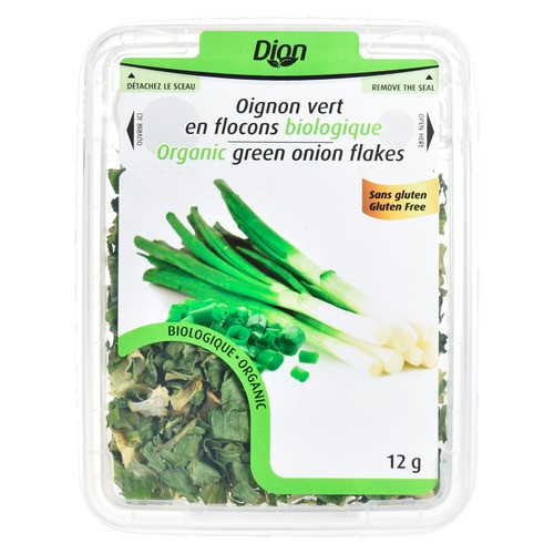 Les Aliments G. Dion Foods Organic Green Onion Flakes 12 g