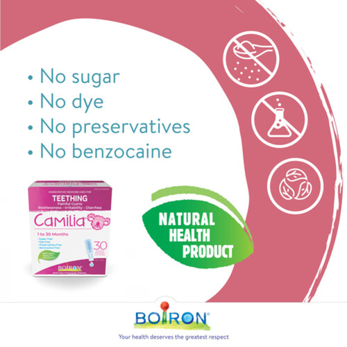 Boiron Camilia Teething Relief 15 unit-doses