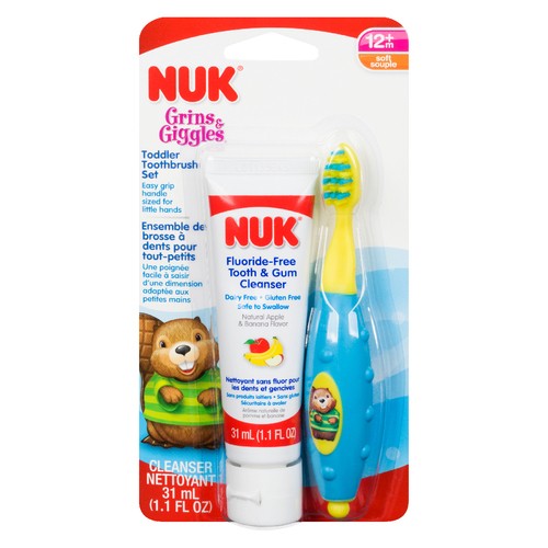 NUK Toddler Tooth & Gum Cleanser 1 EA