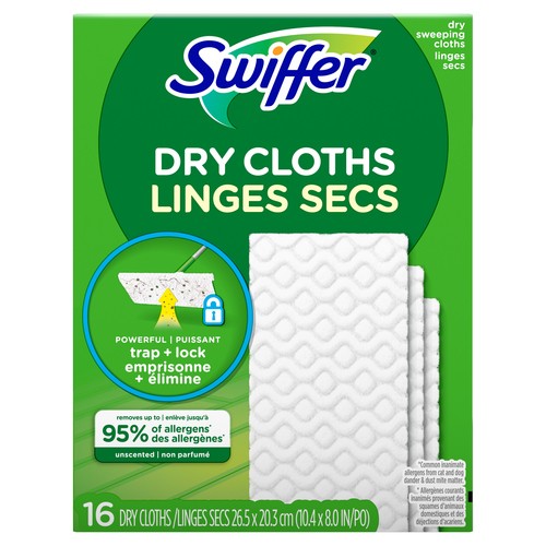 Swiffer Dry Pads Refill Unscented 16 Count