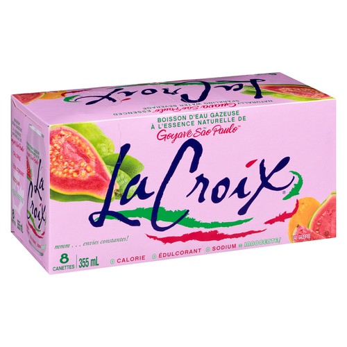La Croix Sparkling Water Guava 8 x 355 ml (cans)