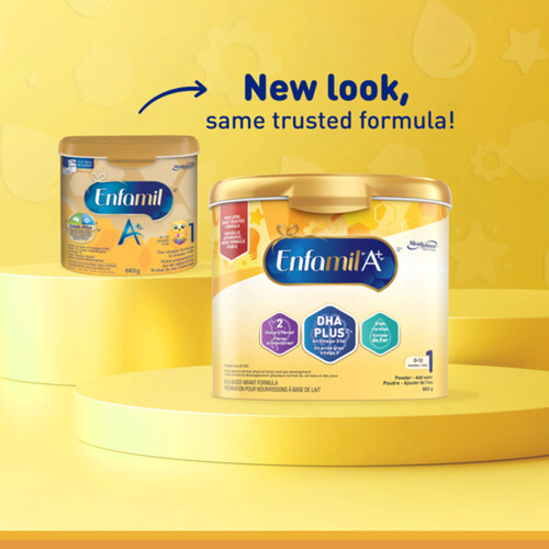 Enfamil A+ Tub Infant Formula Powder 663 g