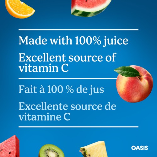 Oasis Juice Boxes Tropical Passion 8 x 200 ml