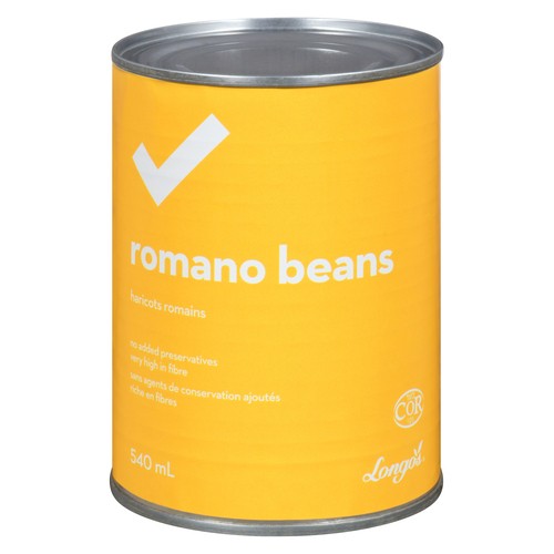 Longo's Romano Beans 540 ml