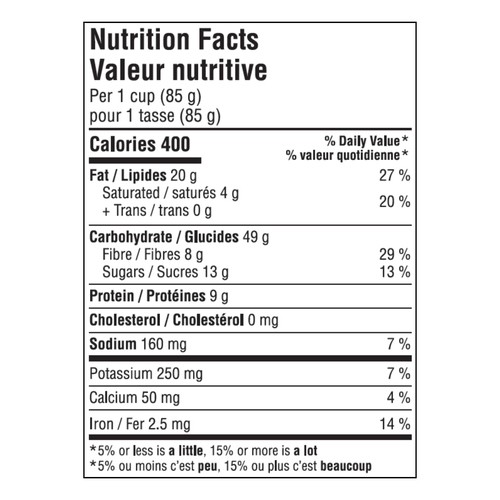 Prana Organic Granola Cereal Oatmeal Cookie Crunch Value Size 750 g