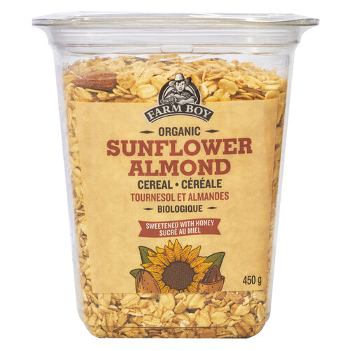 Farm Boy Granola Cereal Organic Sunflower Seed & Almond 450 g