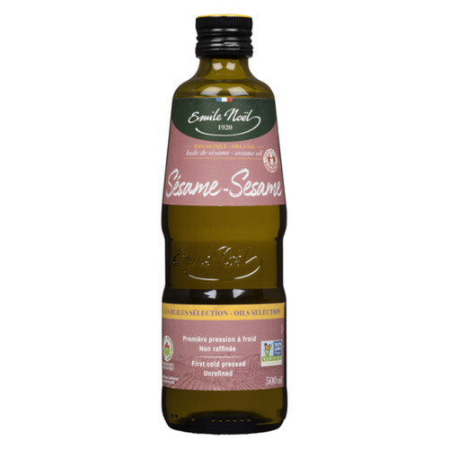 Emile Noel Organic Sesame Oil Virgin 500 ml