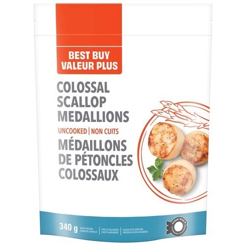 Best Buy Frozen Medallions Scallop Uncooked 340 g